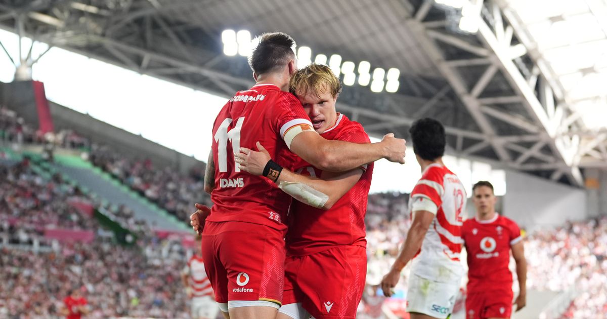 Wales beat Japan 31-22 to end record 18-game losing run