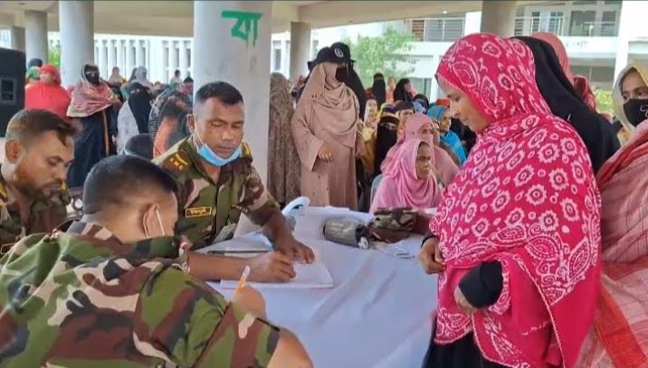 Army provides free treatments to 1,500 patients in Tangail