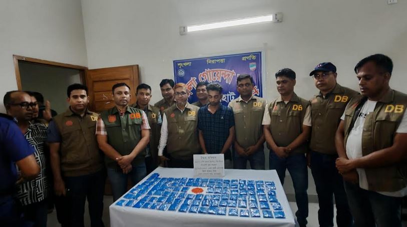 One held with 20,300 pieces of yaba tablets from Bagerhat