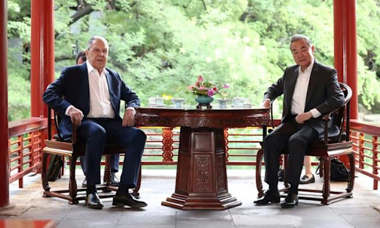 China hails 'strategically valuable' Russia ties in Lavrov visit