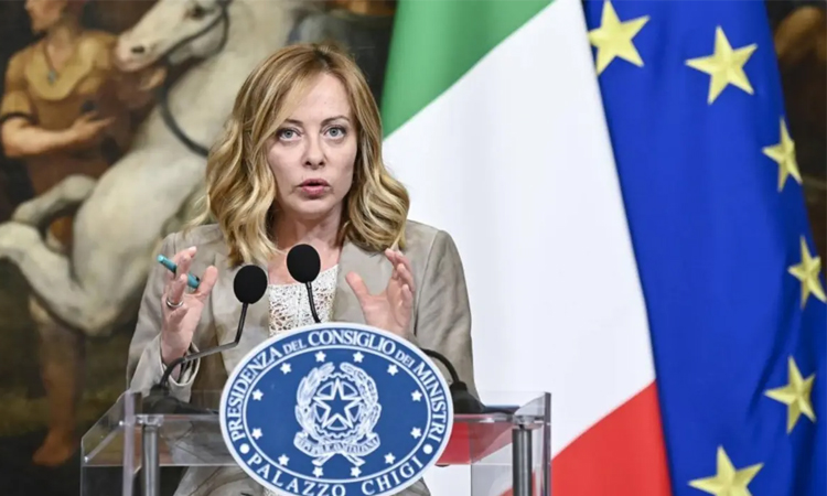 Italy PM Meloni warns against 'trade war within the West'