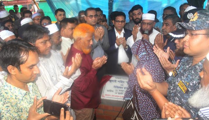 Foundation stone of July uprising memorial laid in Khulna