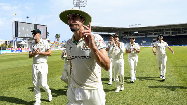 Starc inspires Australia as West Indies all out for 27