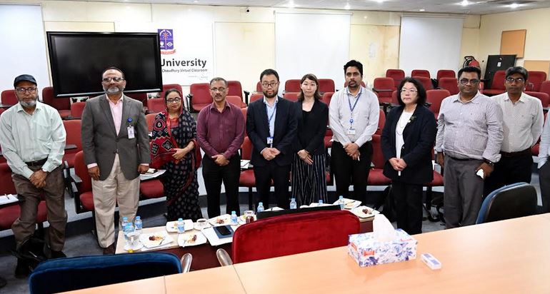 JICA delegation calls on DU VC