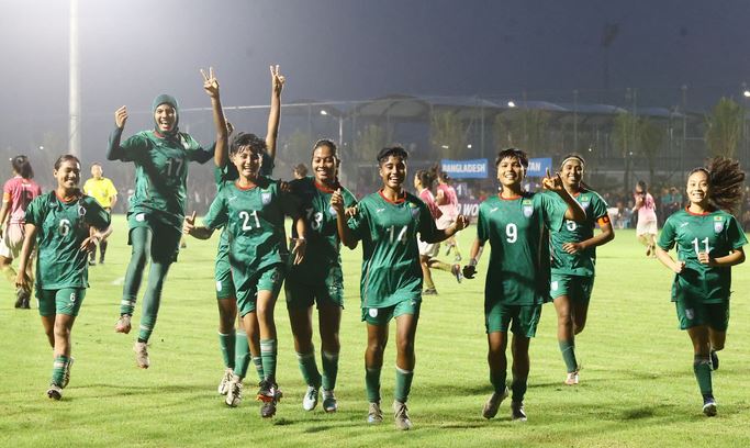 Bangladesh earns third successive win in SAFF U-20 Women’s Championship