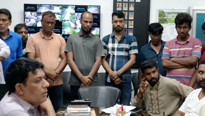 3 RU officers held over attack on July movement