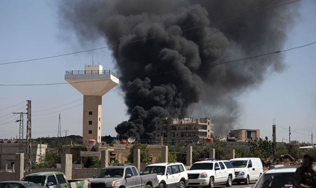 Syrian state media says Israel strikes near southern Druze-majority city