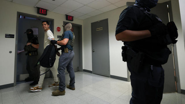 'A trap' - Asylum seekers arrested after attending US courts