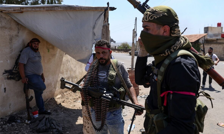 Syria tribes clash with Druze fighters near Sweida: combatants, monitor