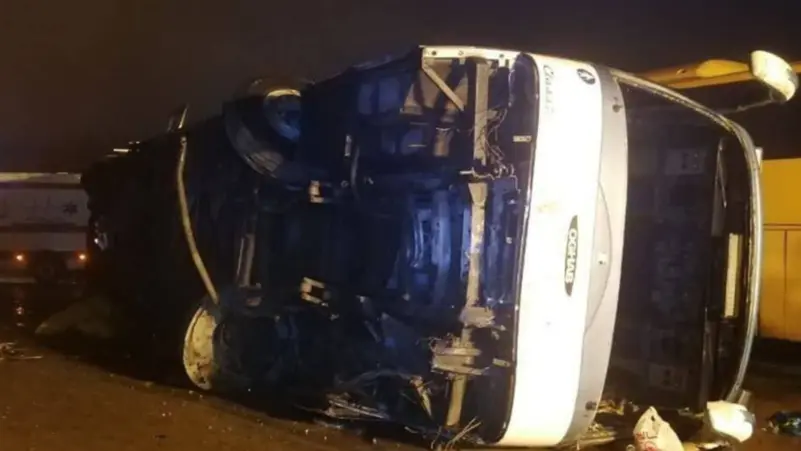 21 dead in Iran as coach overturns: state media