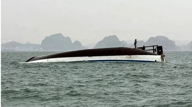 18 dead after tourist boat capsizes in Vietnam's Ha Long Bay: state media