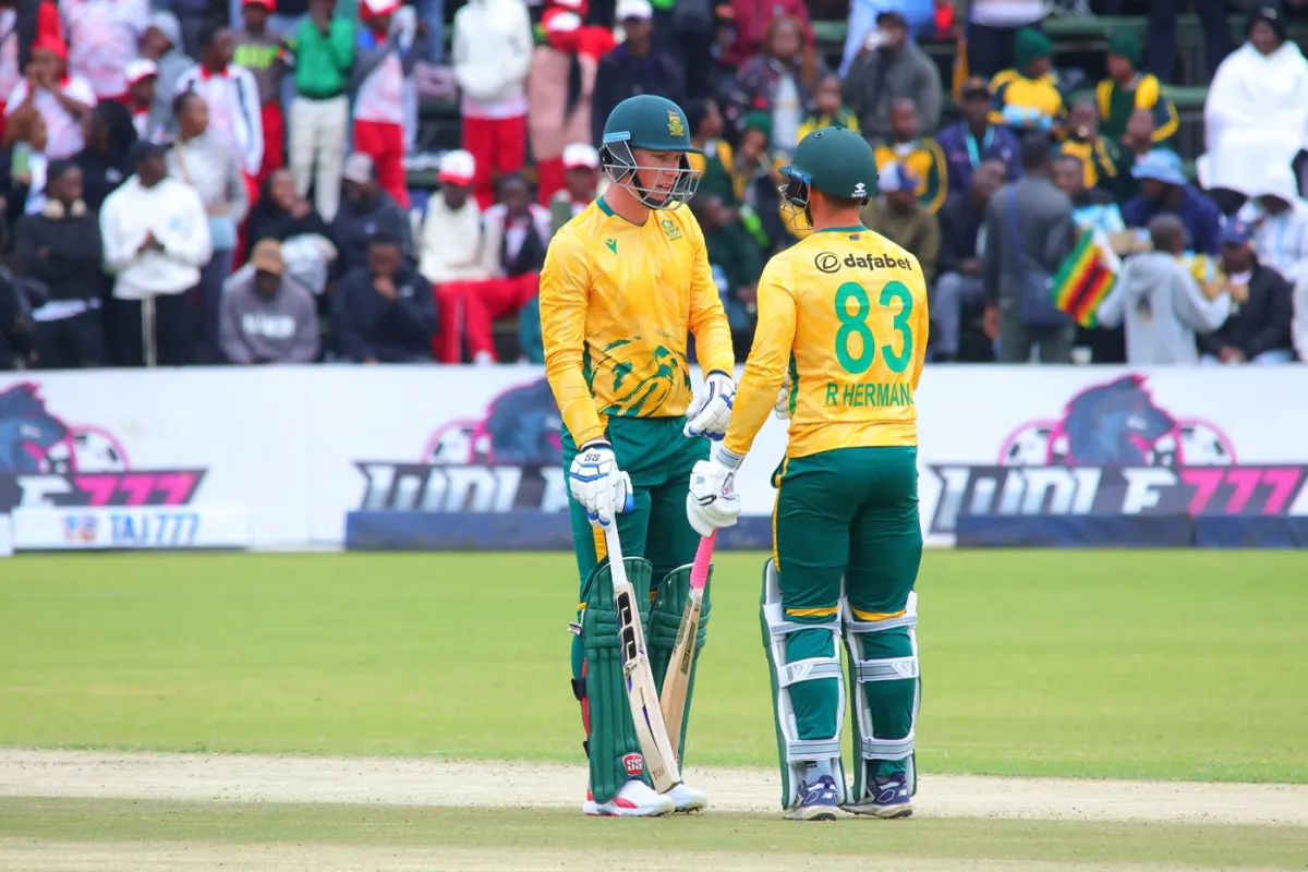 Hermann powers South Africa to T20 win over Zimbabwe