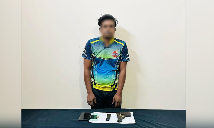 Man held with firearm, ammunition in Rajshahi