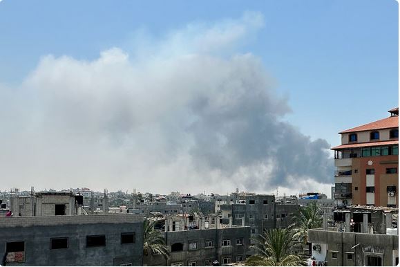 Gaza civil defence, witnesses report Israeli shelling in Deir el-Balah
