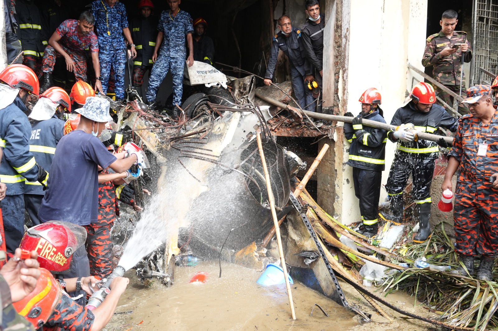 Helpline '109' and '1098' introduced for emergency help in Uttara jet crash