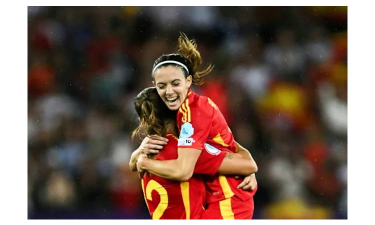 'History again' - Bonmati celebrates as Spain set up Euro final against England