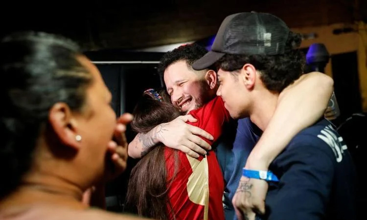 Venezuelan migrants reunite with families after months in El Salvador prison