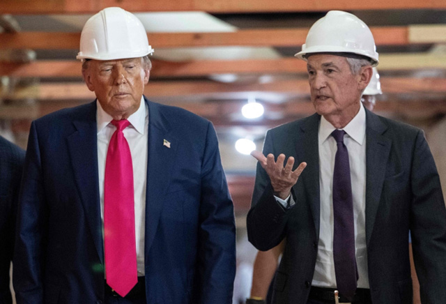 Trump, Fed chief Powell bicker during tense central bank visit