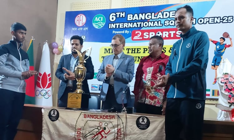 6th Bangladesh Int'l Squash Open kicks off tomorrow 