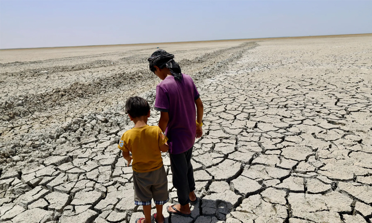 Hundreds protest over water shortages in drought-hit Iraq