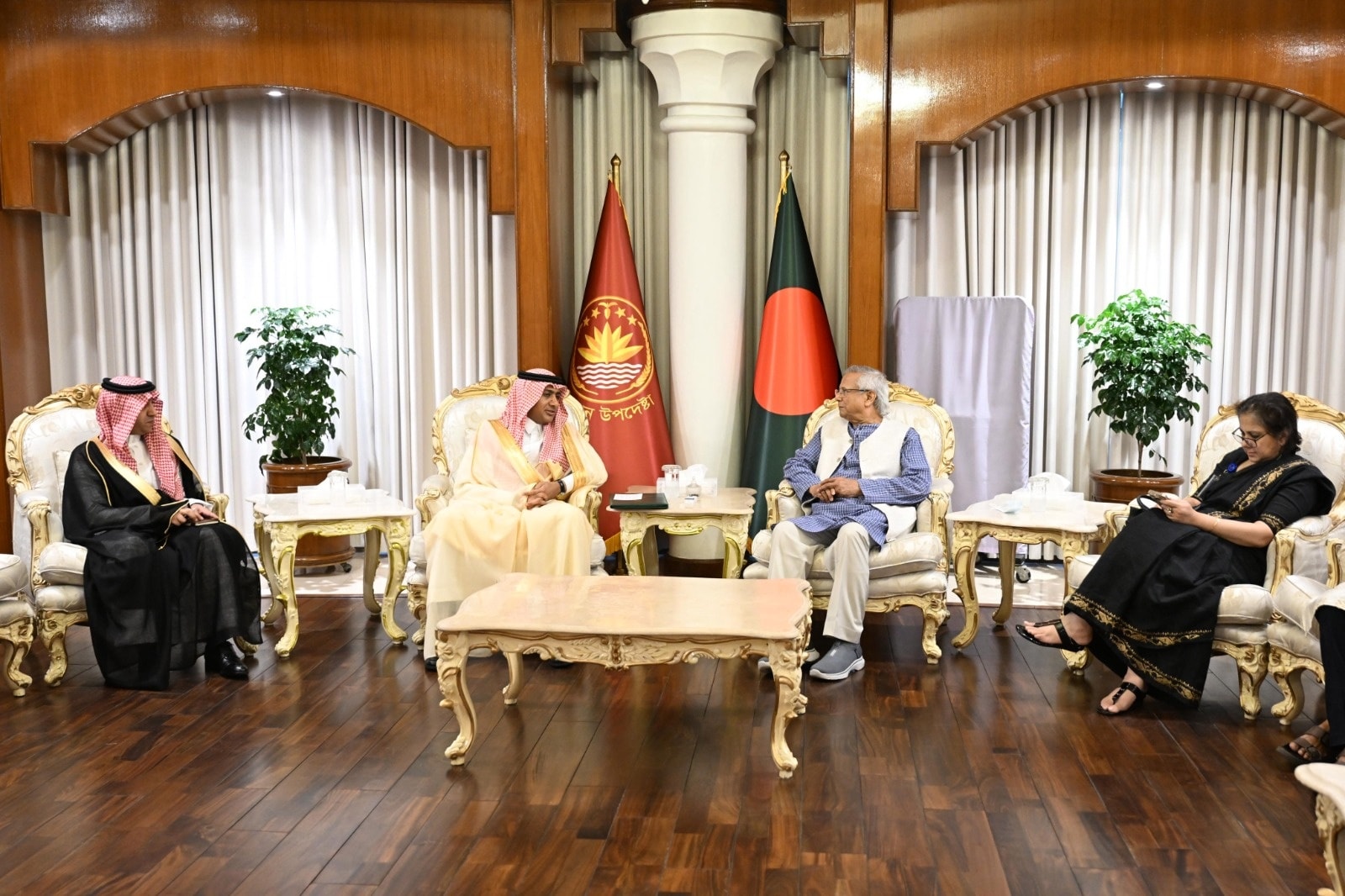 Newly appointed Saudi Ambassador pays courtesy call on Chief Adviser