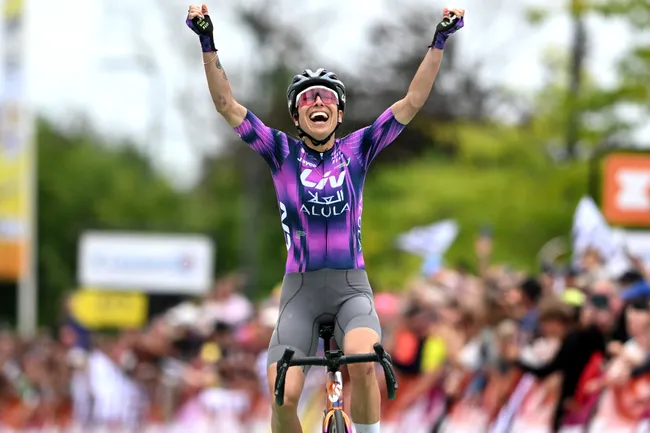 Spanish veteran Garcia wins stage 2 of women's Tour de France