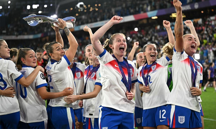 King Charles salutes Lionesses after England's historic Euro glory