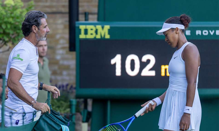 Osaka splits with coach Mouratoglou