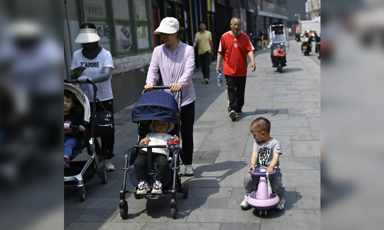 China to offer childcare subsidies in bid to boost birth rate