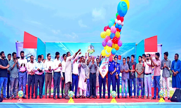 July 36 Gold Cup Football Tournament kicks off in Rangpur 
