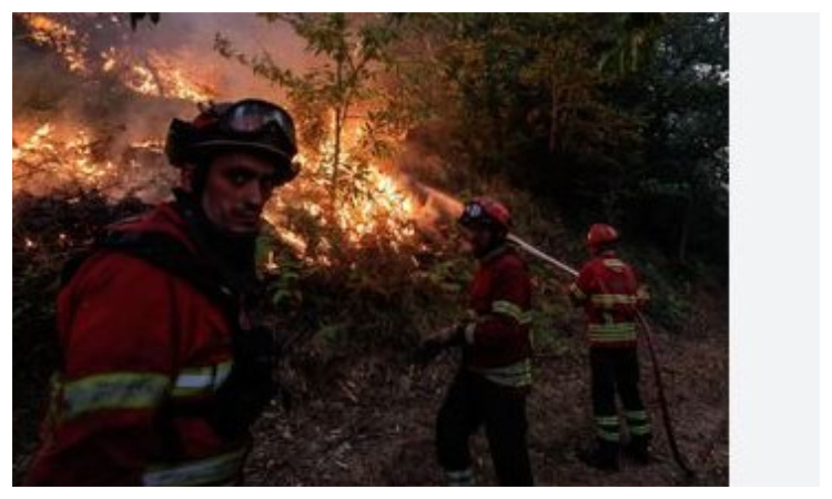 Spain helps Portugal fight mountain fire