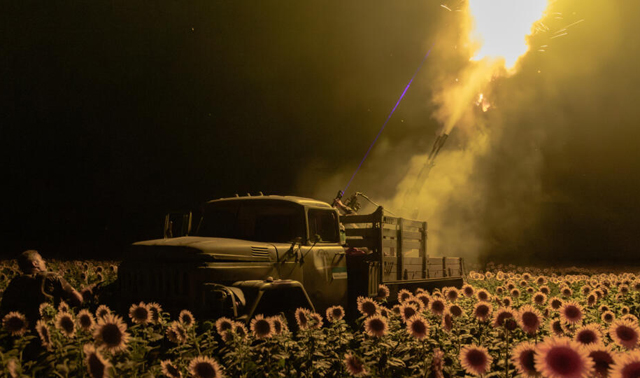 Ill-equipped and tired: a night with a Ukrainian air defence unit