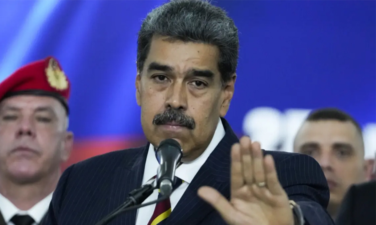 Venezuela opposition calls to resist, Maduro celebrates on election anniversary