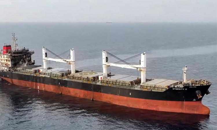 Yemen's Huthis release footage of missing crew from sunken Eternity C ship