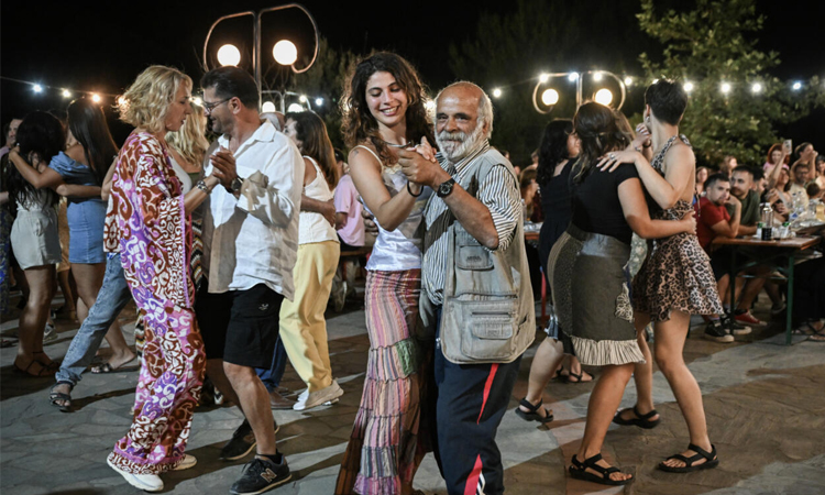 'Happy people': folk festivals punctuate Greek summer life