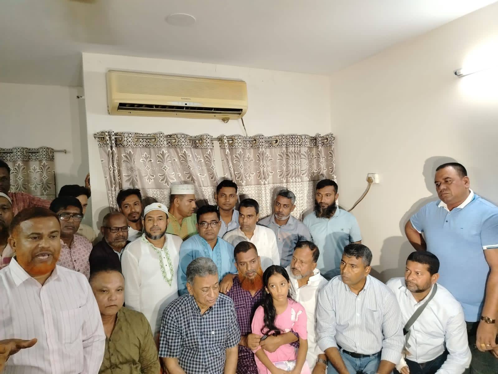 Khasru meets family of Milestone plane crash victim