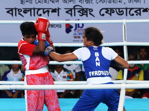 Twenty-four women boxers move to finals in nat’l boxing