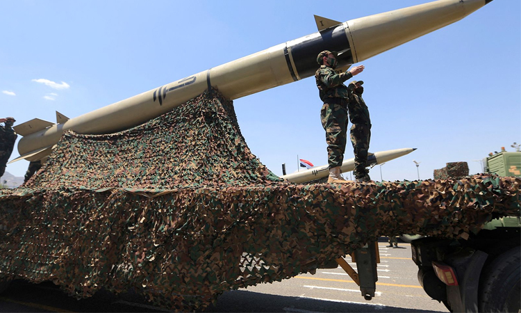 Israel military intercepts Huthi missile fired from Yemen