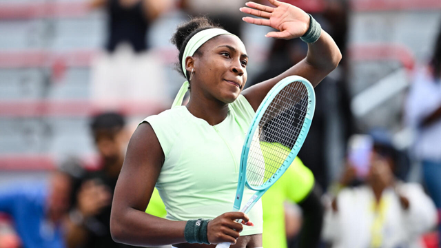 Top seed Gauff rallies to reach WTA Montreal fourth round
