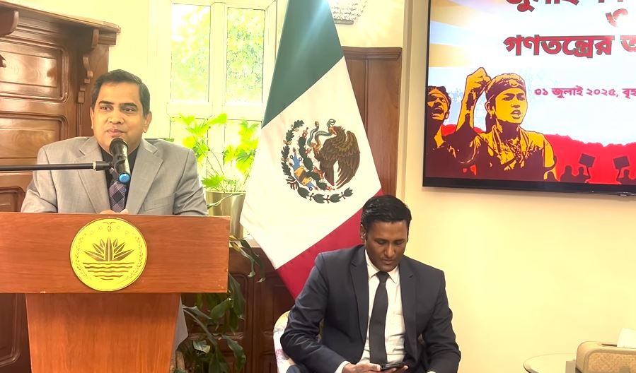 Mushfiq urges unity to foil conspiracies against democracy