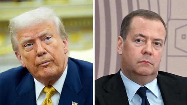 Trump deploys nuclear submarines in row with Russia
