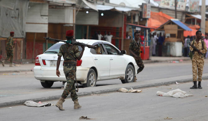 Peacekeepers and Al-Shabaab clash over key Somali town