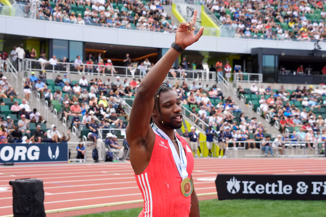 Lyles edges Bednarek in 200m at US championships