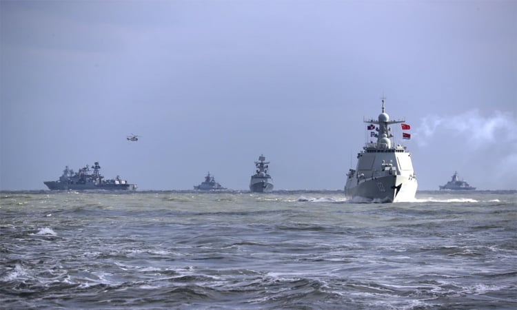 China, Russia start joint drills in Sea of Japan