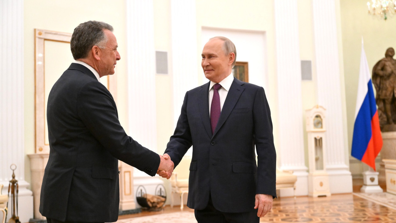 Trump envoy's visit will be 'important', Moscow says
