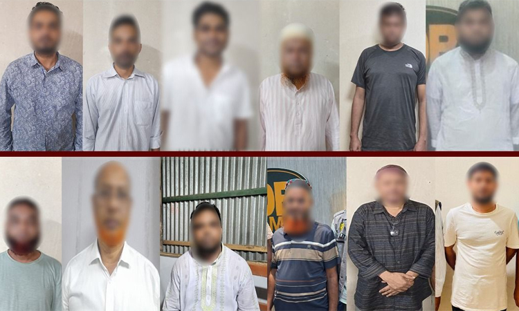 12 more banned AL men held in city