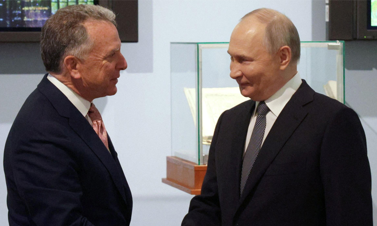US envoy lands in Russia for meeting with Russian leadership: state media