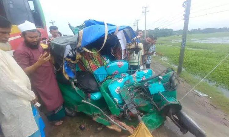 Two killed in Sunamganj road crash