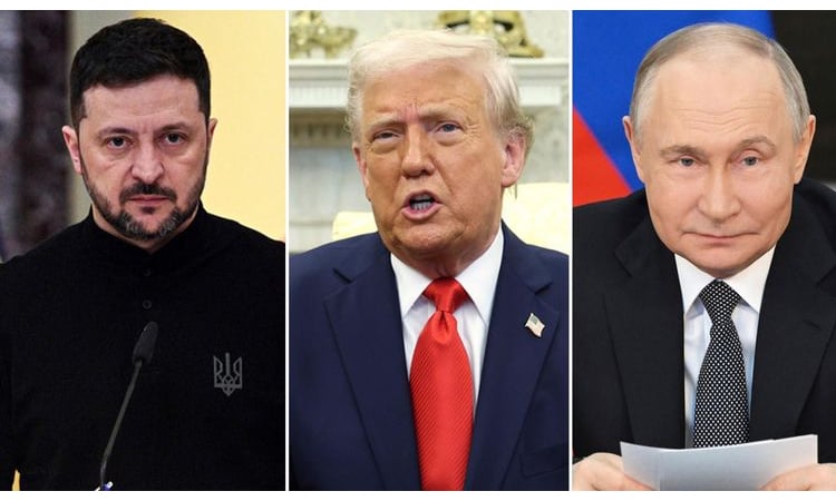 Trump says plans to test out Putin as Europe engages Ukraine