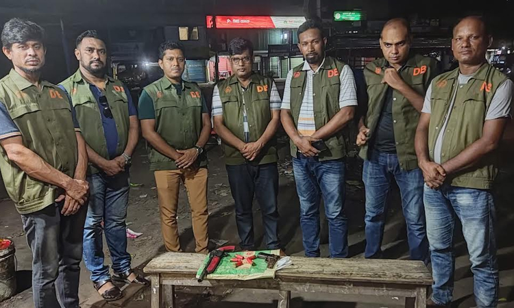 Arms, ammunition seized in Khulna